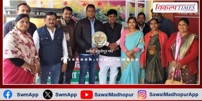 Mahila Morcha meeting organized under Vikas Bharat Sankalp Yatra campaign in sawai madhopur