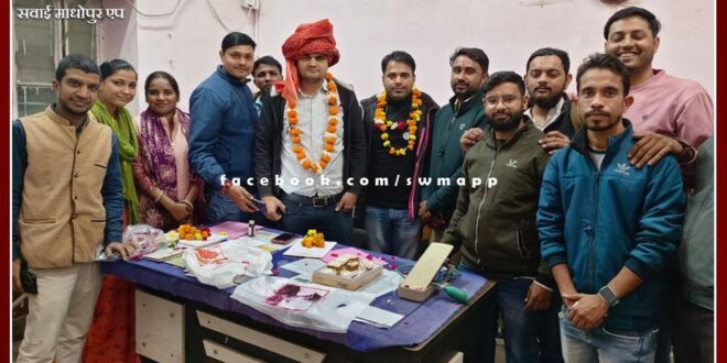 Newly appointed Chauth Ka Barwara Block BCMO welcomed