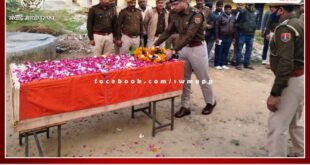 RAC jawan died in police line