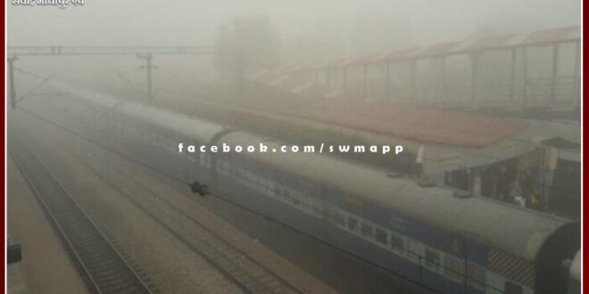 Sawai Madhopur wrapped in dense fog