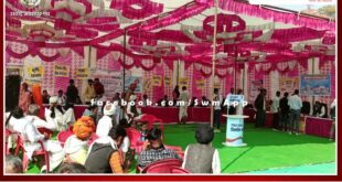 Viksit Bharat Sankalp Yatra camps organized in Lorwada and Bandha Sawai madhopur