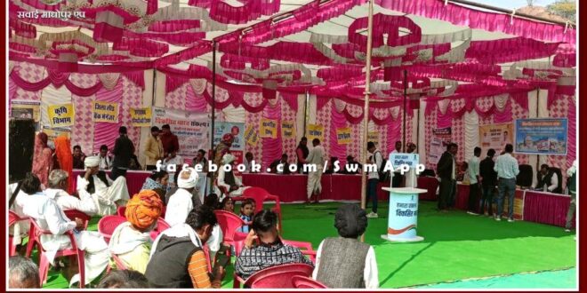 Viksit Bharat Sankalp Yatra camps organized in Lorwada and Bandha Sawai madhopur