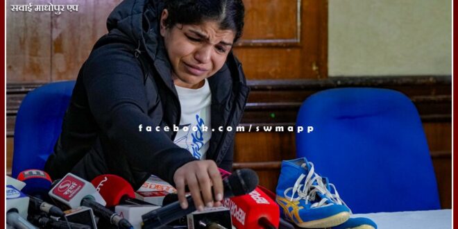 Wrestler Sakshi Malik announced her retirement from wrestling
