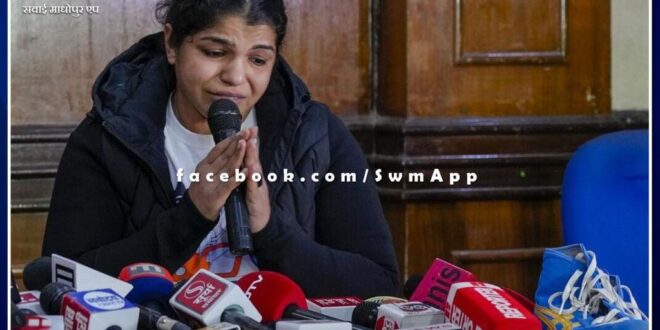 Wrestler Sakshi Malik quit wrestling, said - I am upset since last night