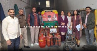 18 domestic gas cylinders, 2 electronic forks, 2 electronic motors and two autos seized