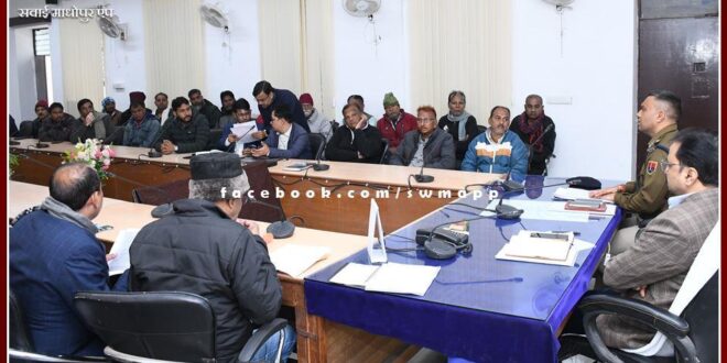 A meeting was held in view of the drivers' strike in sawai madhopur