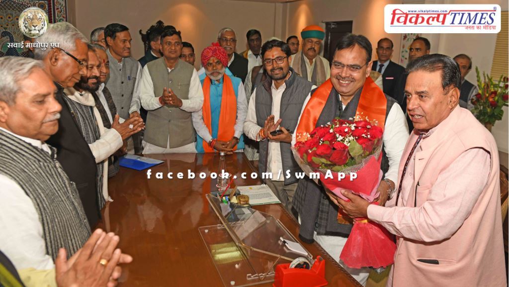 Cabinet members and MLAs congratulated Chief Minister Bhajanlal Sharma for ERCP
