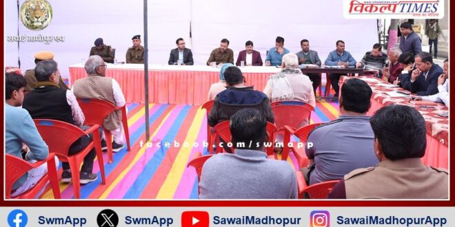 Chauth Ka Barwara fair should be clean, safe and organized-District Collector