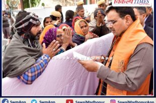Chief Minister Bhajan Lal Sharma held public hearing and gave instructions to the officials for disposal