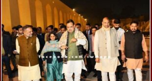 Chief Minister Bhajanlal Sharma inspected the proposed route of the Prime Minister and the President of France late in the night