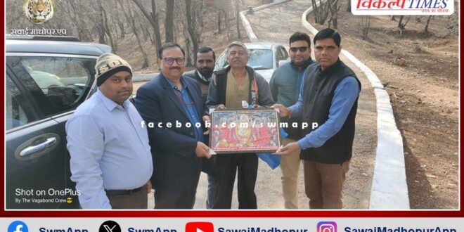 Chief Postmaster General of Madhya Pradesh congratulated in sawai madhopur