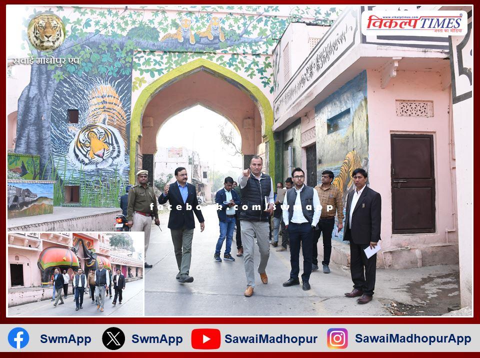 District Collector gave instructions for cleanliness at Sawai Madhopur festival sites and routes