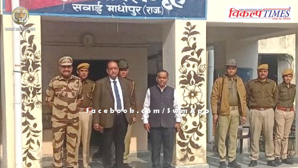 District Judge conducted monthly inspection of District Jail Sawai Madhopur