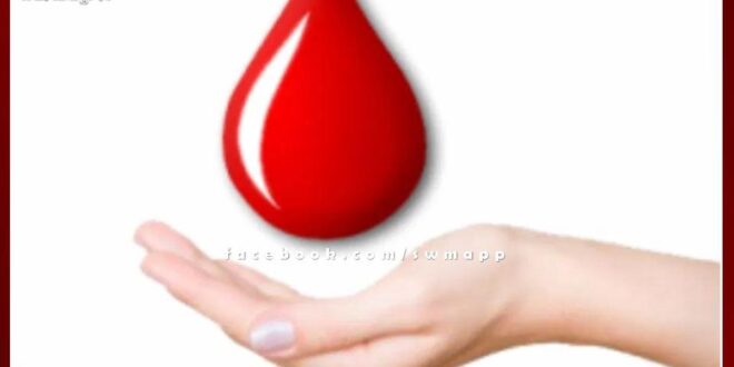 Gave new life to a 2 year old child by donating blood for the eighth time