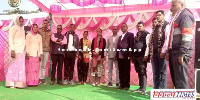 Honored for being selected in government service in sawai madhopur