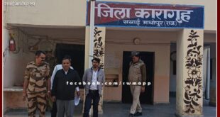Secretary of District Legal Services Authority conducted weekly inspection of District Jail