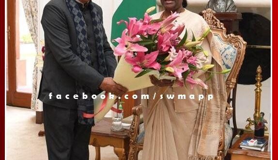 Speaker Vasudev Devnani met President Draupadi Murmu