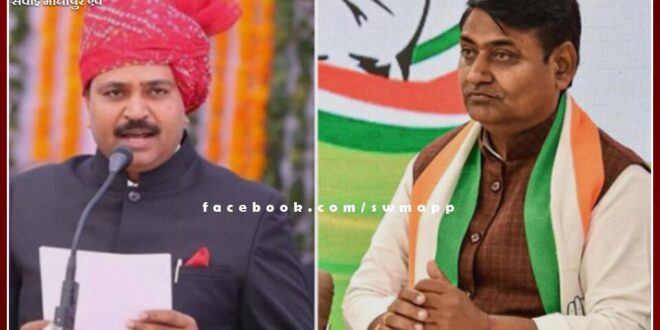 Tikaram Jully was made the leader of opposition of Rajasthan