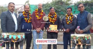 Watan Foundation team honored journalists on Indian Newspaper Day in sawai madhopur