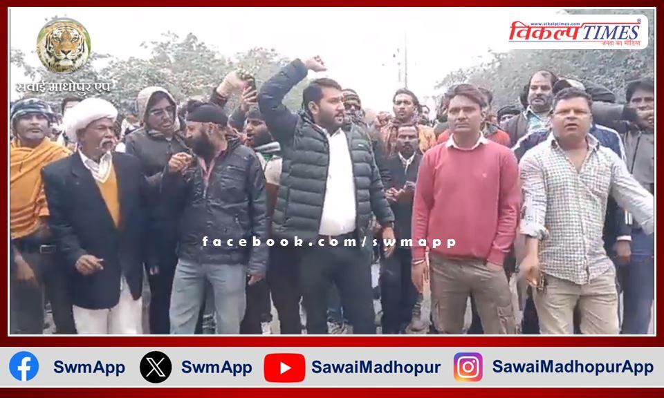 strike of private bus operators in sawai madhopur
