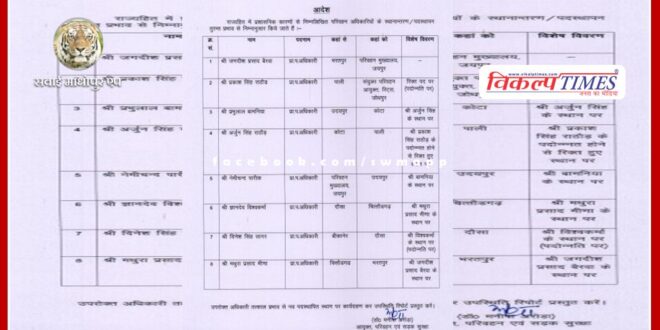 8 RTOs transferred in Transport Department