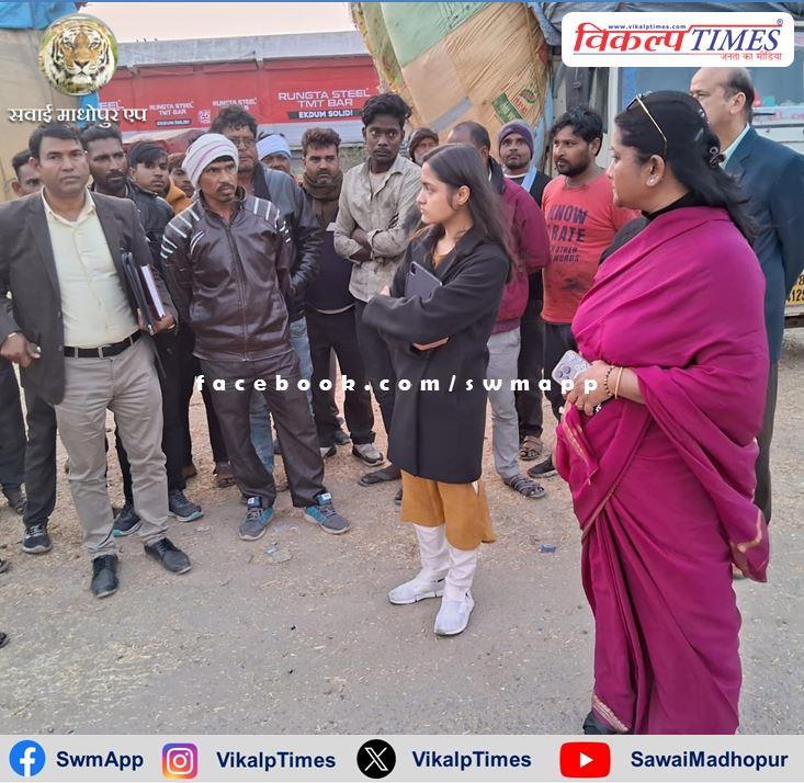 Additional Chief Secretary Transport Shreya Guha conducted surprise inspection of Tonk bus stand