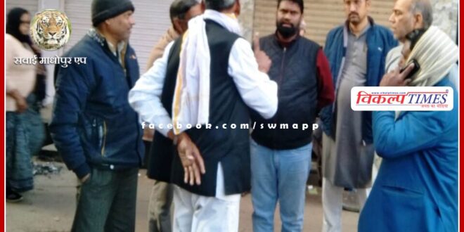 Chairman inspected the cleanliness system of various wards in sawai madhopur