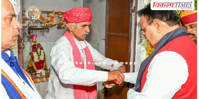 Chief Minister Bhajan Lal Sharma's visit to Nagaur