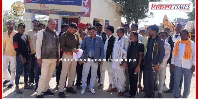 Demand to take action against those encroaching on pasture land near the temple in Shivar