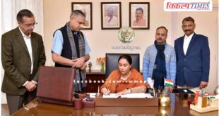 Deputy Chief Minister (Finance) Diya Kumari finalized the Vote on Account (Budget) for the financial year 2024-25.