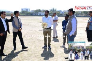 District Collector inspected Mahatma Gandhi Government Higher Secondary School, Shahunagar Sawai Madhopur