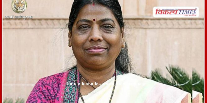 Former minister Anita Bhadel expressed her displeasure by boycotting the meeting of Deputy Chief Minister Diya Kumari
