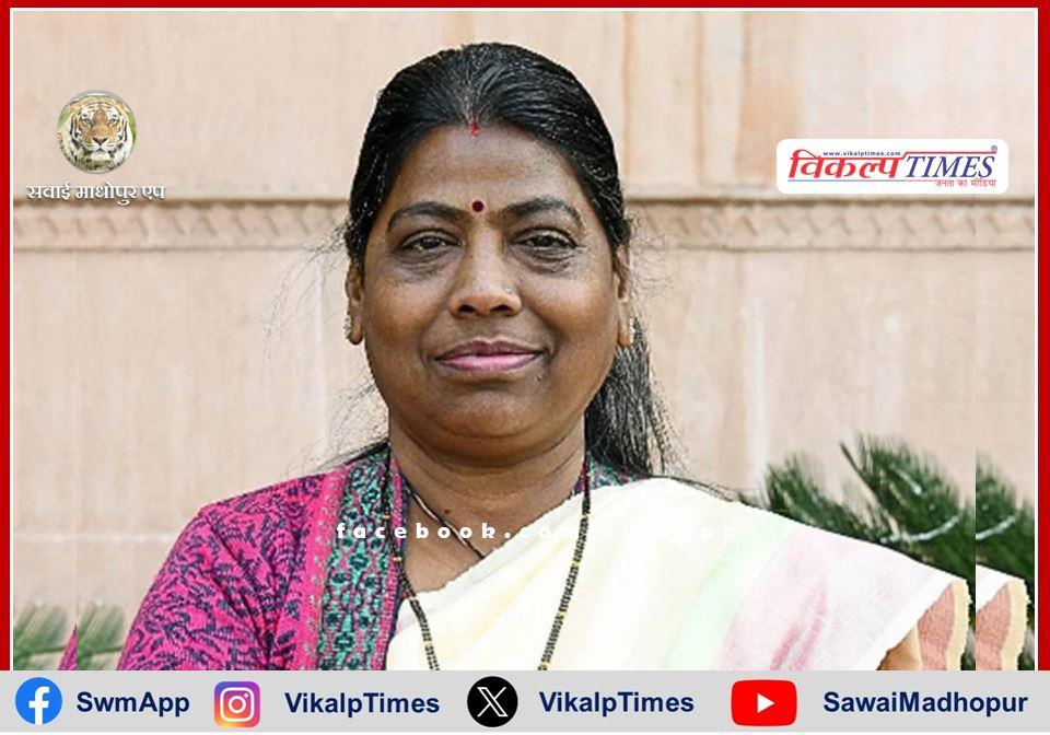 Former minister Anita Bhadel expressed her displeasure by boycotting the meeting of Deputy Chief Minister Diya Kumari