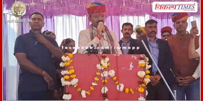 Let us come together to create a new Rajasthan and developed India - Deputy CM, Dr. Prem Chand