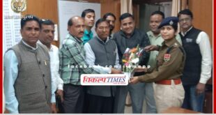 Newly appointed SP Mamta Gupta took charge