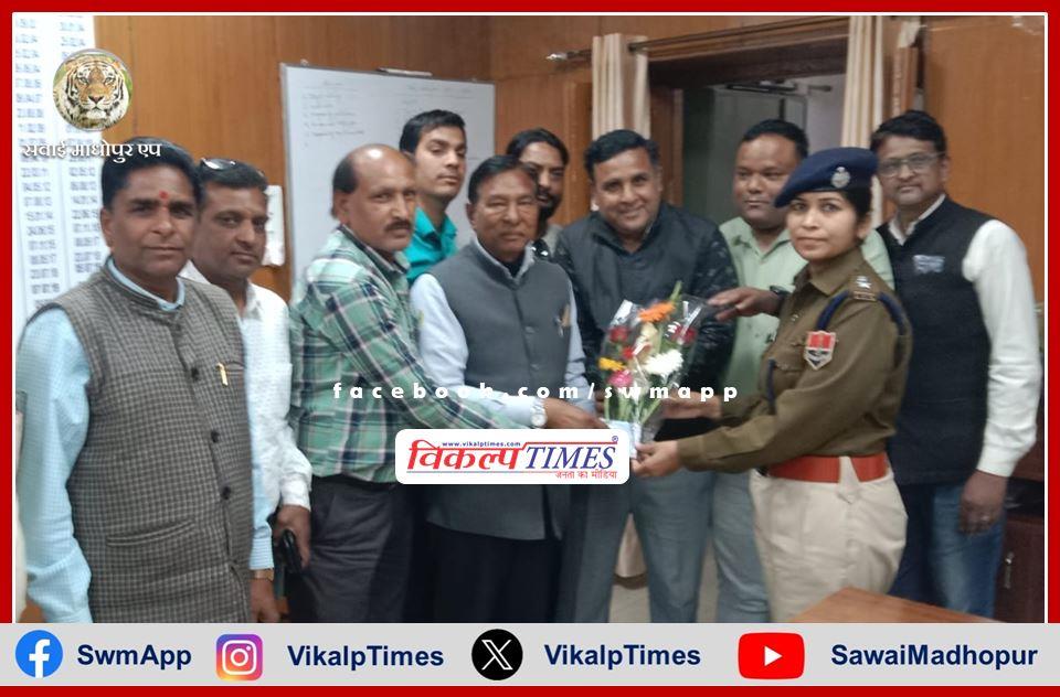 Newly appointed SP Mamta Gupta took charge