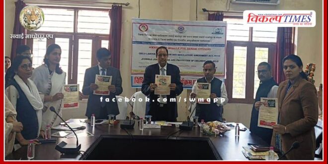 Released the folder published by organizing a workshop under Awareness Module for Senior Citizens.