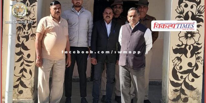 Weekly inspection of district jail and information about legal rights given to prisoners