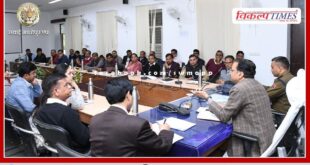 Weekly review meeting of basic needs and development works was organized