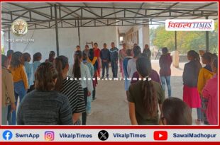 Women self defense training Camp organized in pg college sawai madhopur
