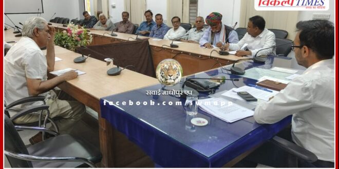 A meeting was held with political parties regarding the model code of conduct.