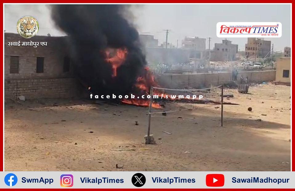 Air Force's Tejas plane crashes in Jaisalmer, Rajasthan