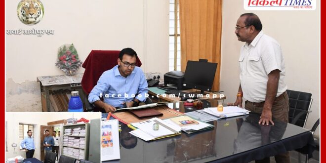 Collector conducted surprise inspection of Sub Registrar Office and District Excise Department