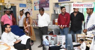 District Collector did surprise inspection of offices of sawai madhopur