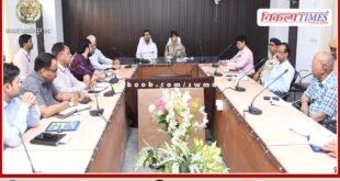 District Election Officer reviewed the progress of election cells