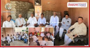 Dr. Madhu Mukul Chaturvedi interacted with the workers in sawai madhopur