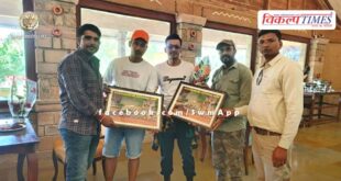 Famous singer Meet Bros Manmeet Singh and Harmeet Singh welcomed by Pathik Lok Seva Samiti in Sawai madhopur