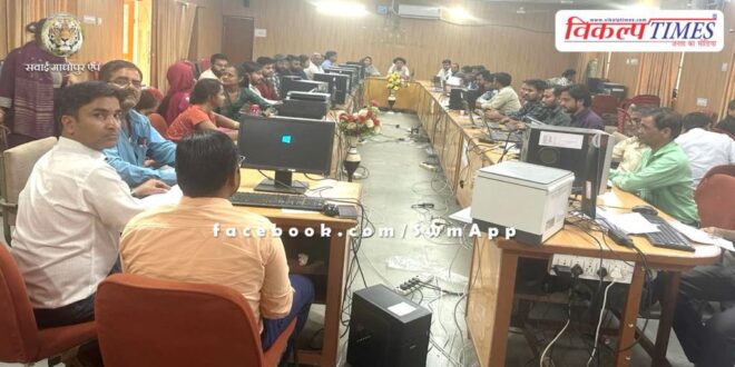 Form 12D first phase of absentee voters in essential services category should be sent by 26th March in sawai madhopur