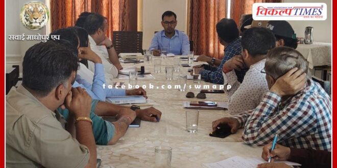 Unique identity of Sawai Madhopur in the tourism map of Rajasthan District Collector