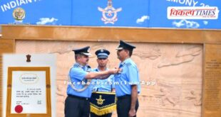 Captain Kapil Guliani honored with Vishisht Seva Medal Sawai Madhopur news